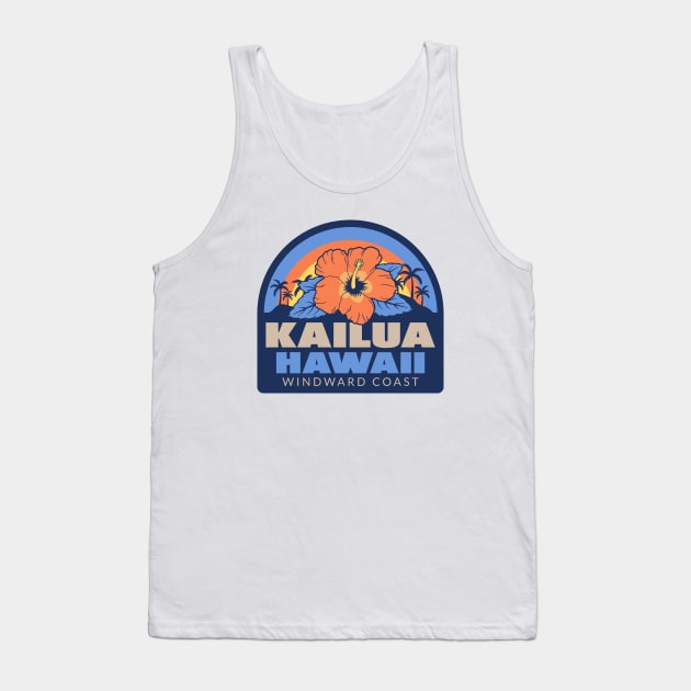 KAILUA HAWAII T-SHIRT Tank Top by Cult Classics